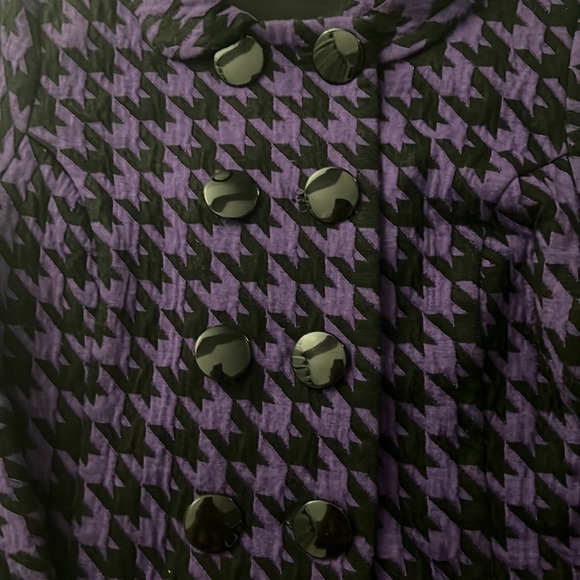 Le Chateau Houndstooth quarter length jacket - Picture 2 of 4